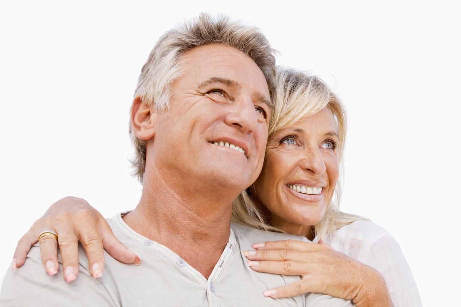 pazienti sorridenti per TDC arcata completa in una sola seduta