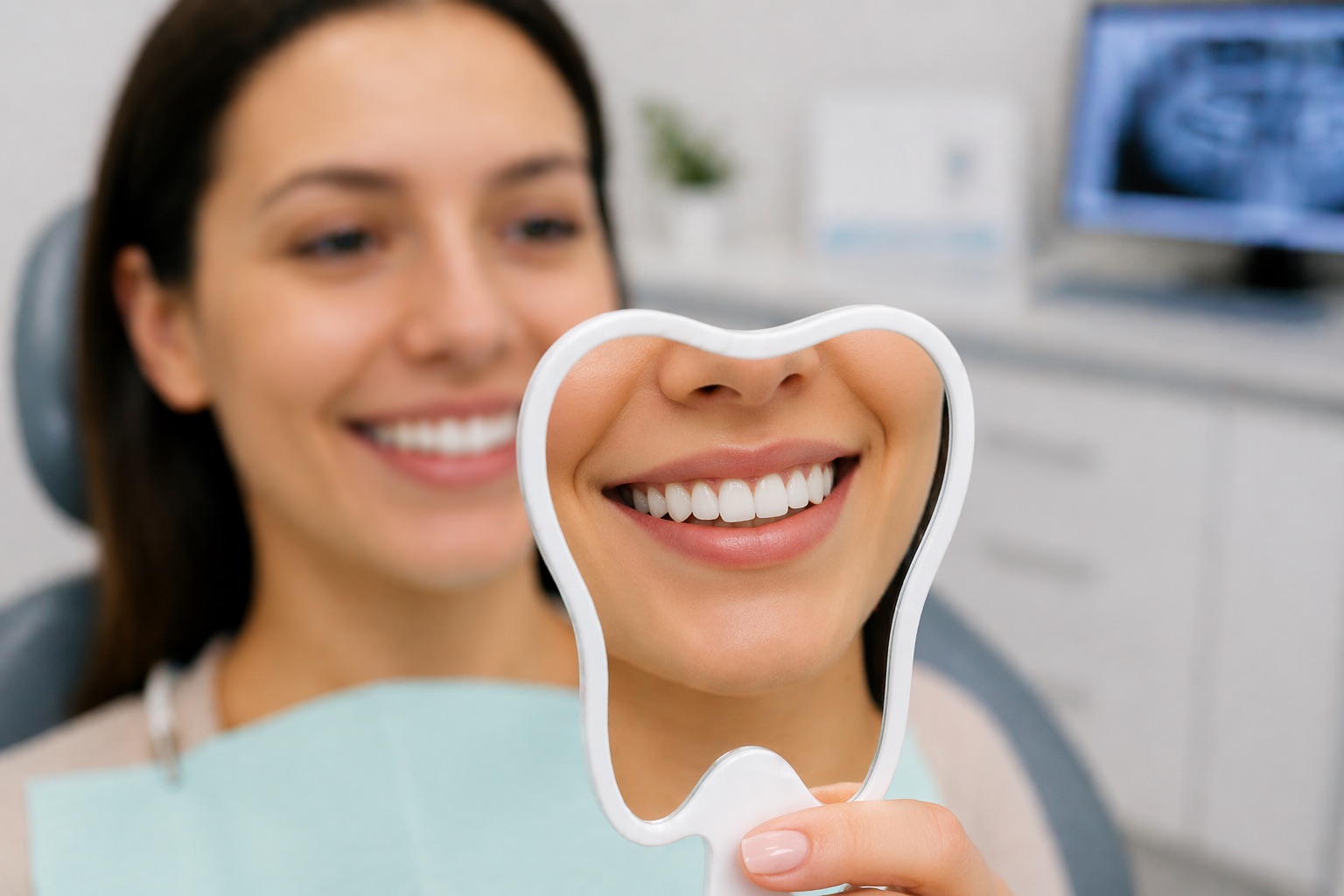 sorriso naturale con sostituzione di un singolo dente tramite impianto